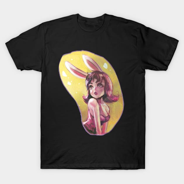 Bunny Girl T-Shirt by nansshu29